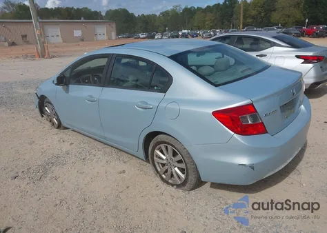 2012 Honda Civic Ex из США, поврежденный, VIN 19XFB2F87CE072161